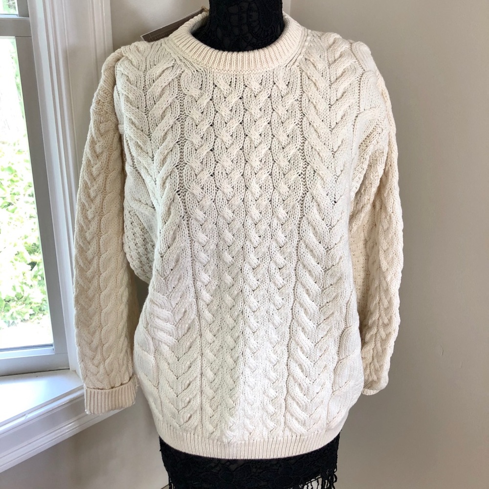 Aran Sweater Market Crewneck Sweater